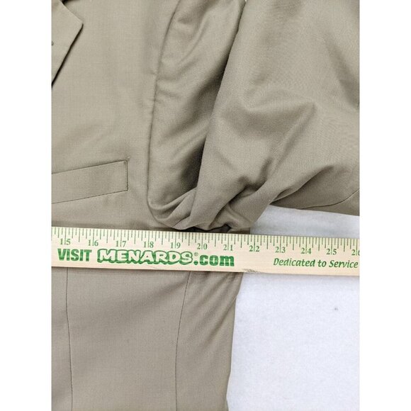 Angelo Rossi Men's Blazer Size 42R Beige Sport Coat Jacket - Picture 5 of 16